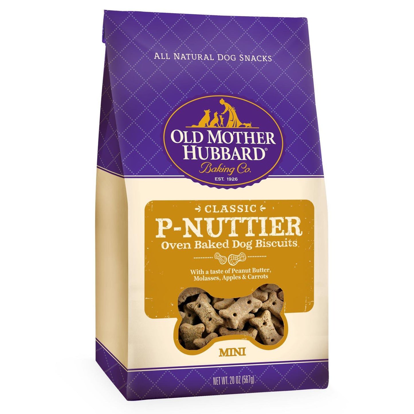 Old Mother Hubbard P-Nuttier Mini 20oz