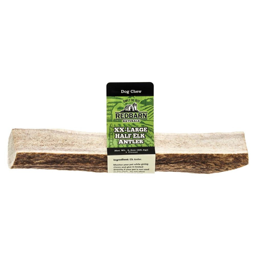 Redbarn Pet Products Natural Elk Antler Dog Treat Split
