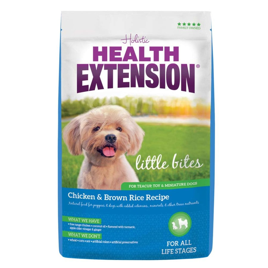 Health Extension Little Bites Dry Dog Food Chicken & Brown Rice