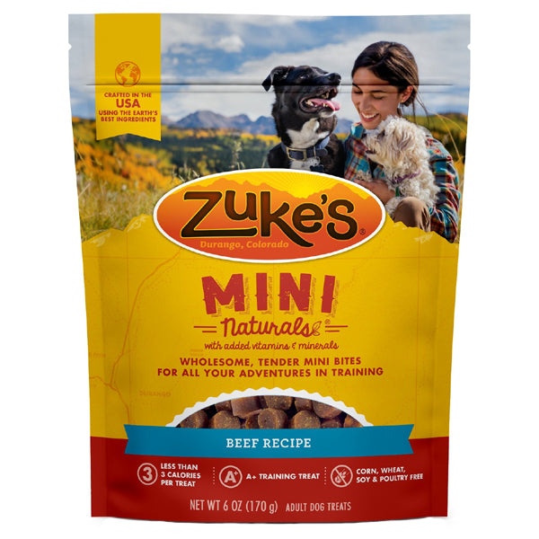 Zuke’s Mini Naturals Beef Recipe Dog Treats