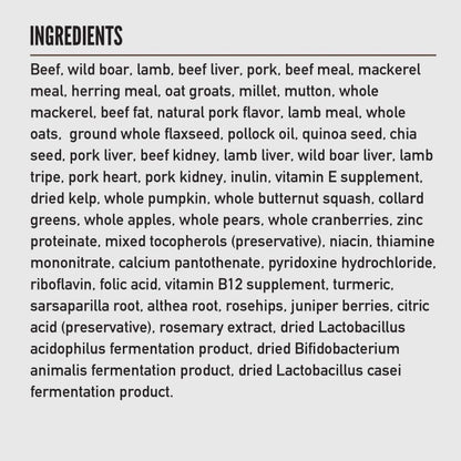 Orijen AMAZING GRAINS Regional Red Dry Dog Food Beef, Boar, Lamb, Pork & Fish