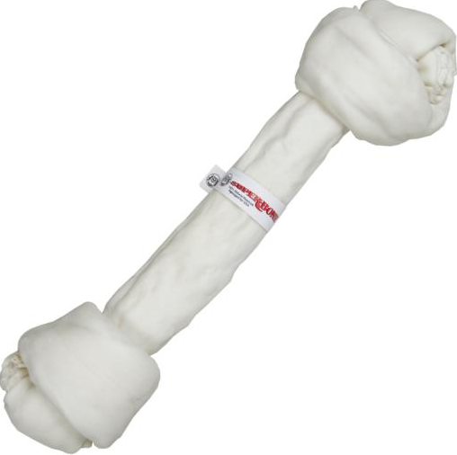 Super Bone White Knot Dog Chew