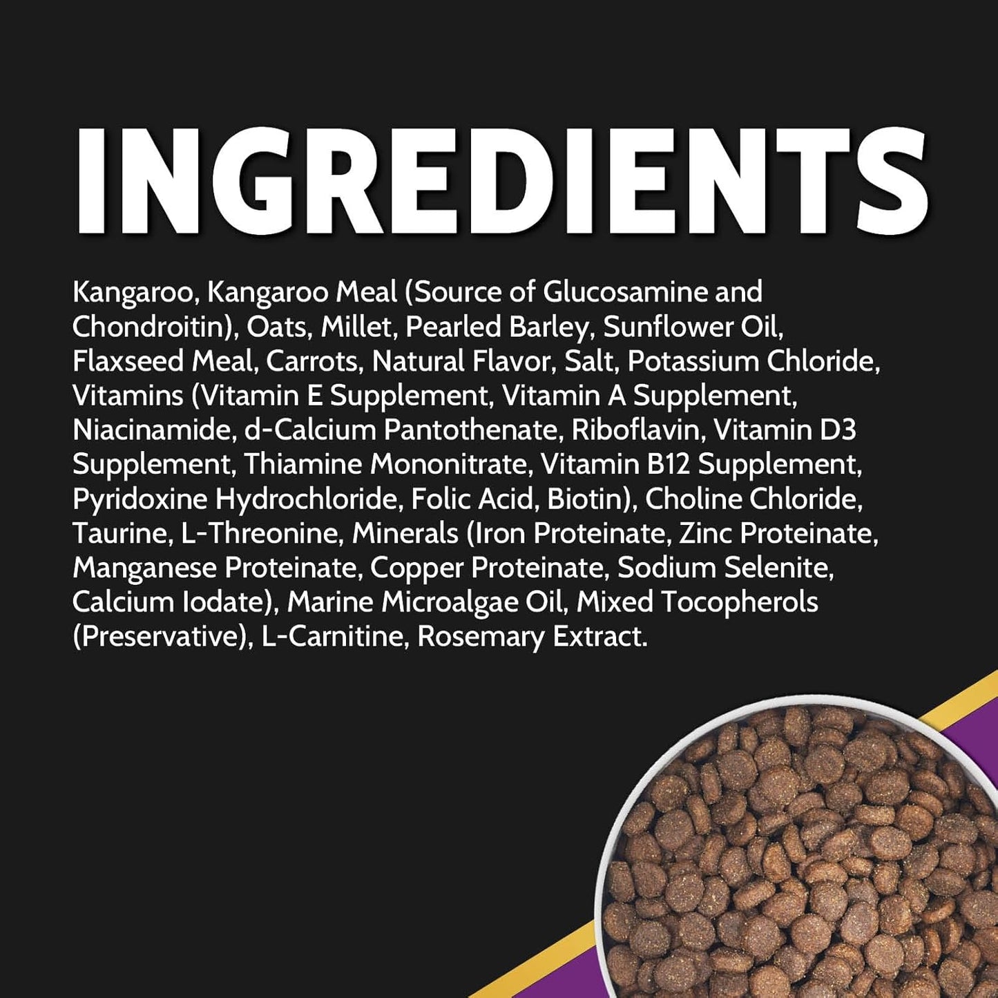 Zignature Select Cuts Kangaroo Formula Dog food