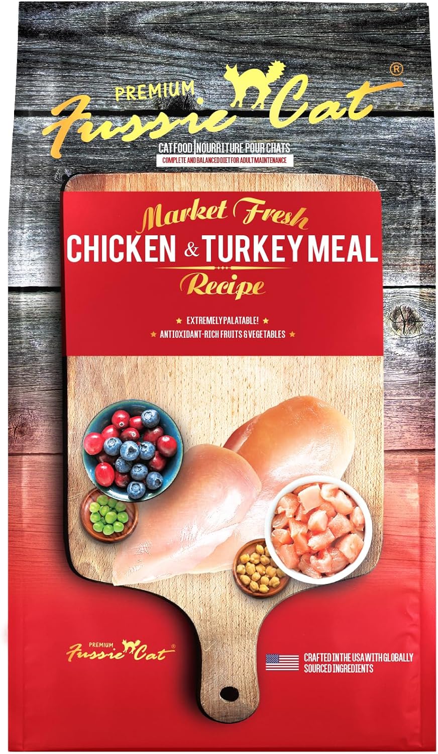 Fussie Cat Market Fresh Chicken & Turkey Recipe 4 lb