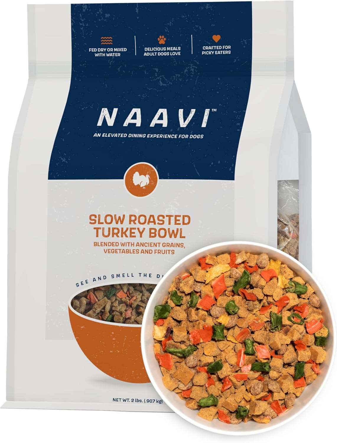 NAAVI Slow Roasted Bowl Dog