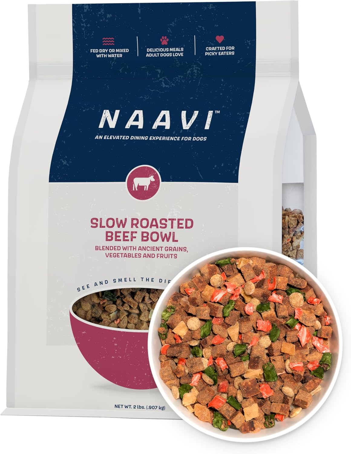 NAAVI Slow Roasted Bowl Dog