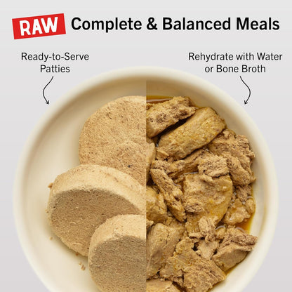 Stella & Chewy's Freeze-Dried Raw Absolutely Rabbit Dinner Patties Dog Food