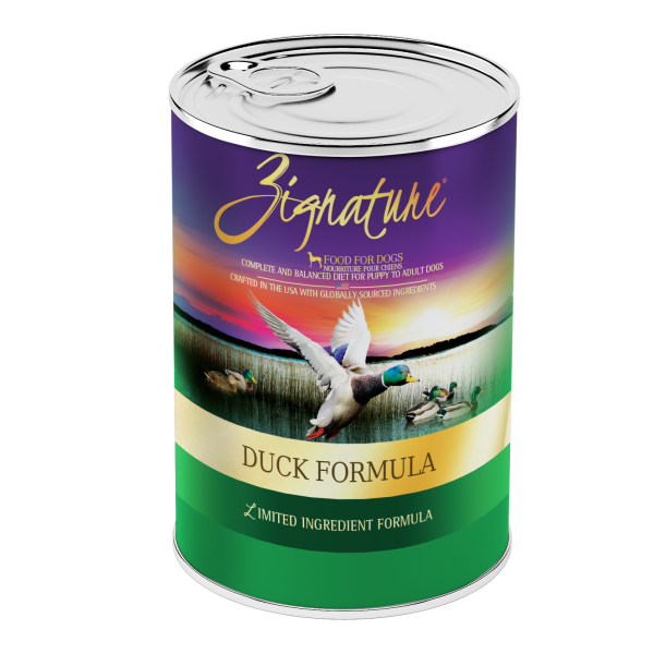 Zignature Duck Formula Canned Dog Food 13oz