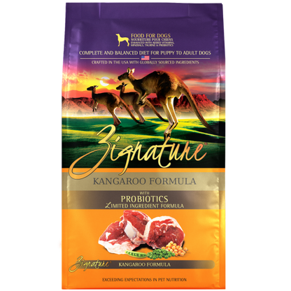 Zignature Kangaroo Formula Dry Dog Food