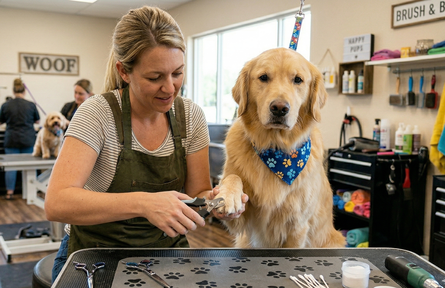 Dog Nail Clipping Services at PatriotPetz.com