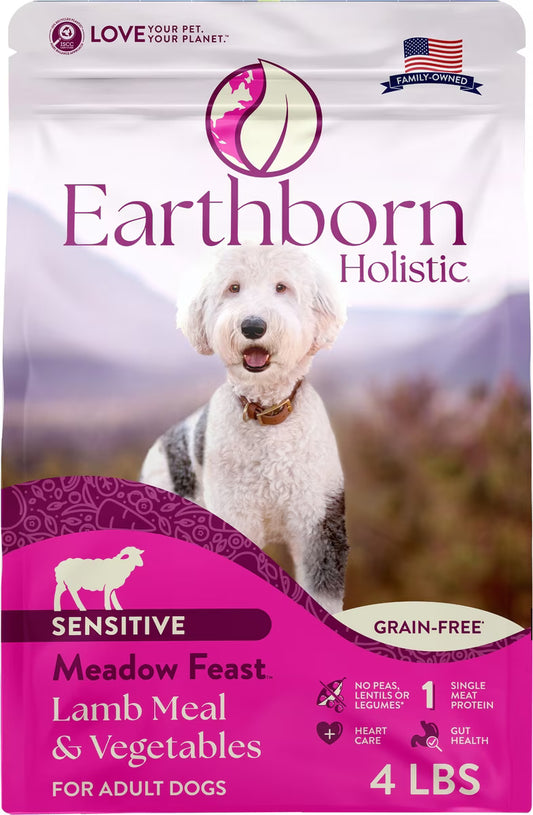 Earthborn Holistic Meadow Feast Lamb Meal & Vegetables Grain-Free Dry Dog Food