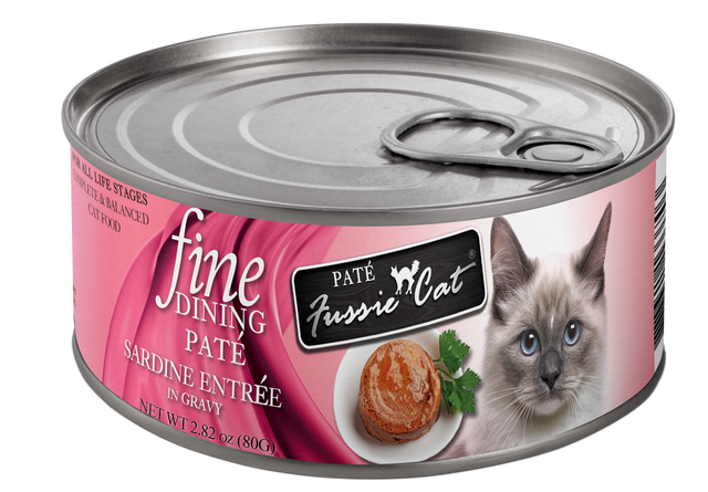 Fussie Cat Fine Dining Pate Sardine Entrée 2.82oz