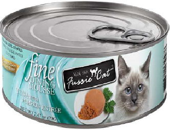 Fussie Cat Fine Dining Mousse Tuna with Pumpkin Entrée 2.47oz