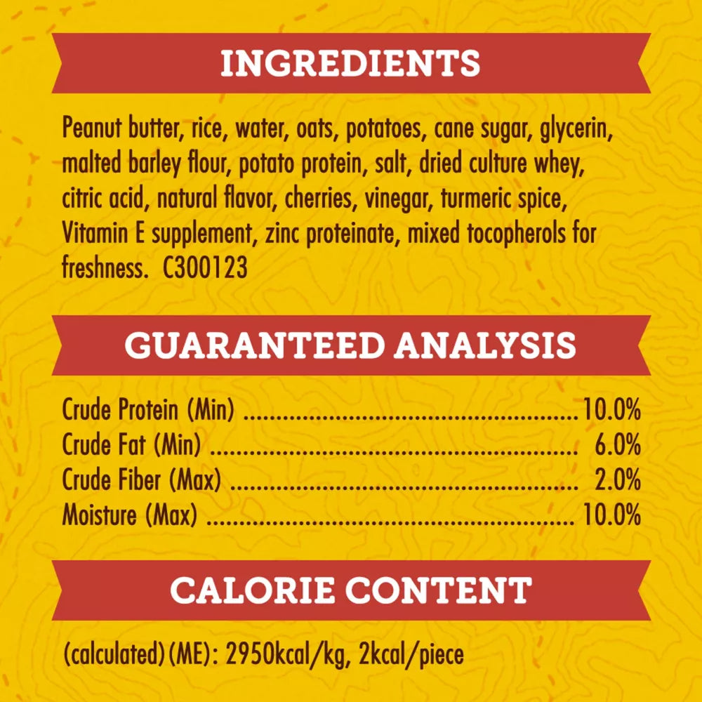 Zuke’s Mini Naturals Peanut Butter & Oats Recipe Training Adult Dog Treats