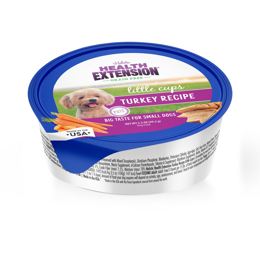 Health Extension Little Cups Grain-Free Small-Breed Wet Dog Food Trays