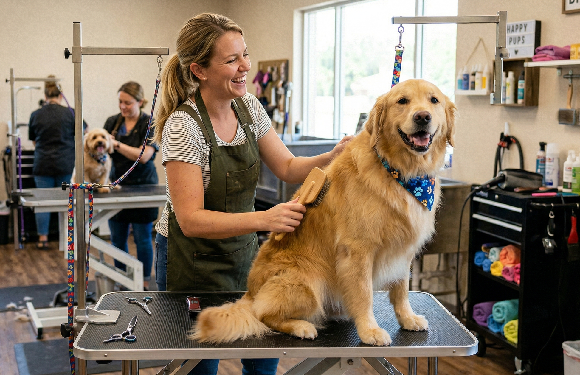 Premium Dog Pet Grooming Services at patriotpetz.com