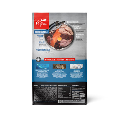 Orijen Original Grain Free Fresh or Raw Dry Dog Food Chicken, Turkey & Fish