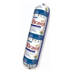 Bravo Balance Frozen Raw Turkey Chub 2 Lbs