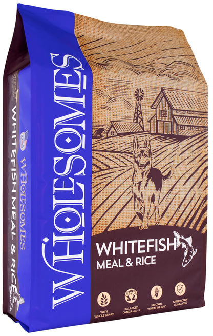 Wholesomes Dry Dog Food Fish Meal & Rice