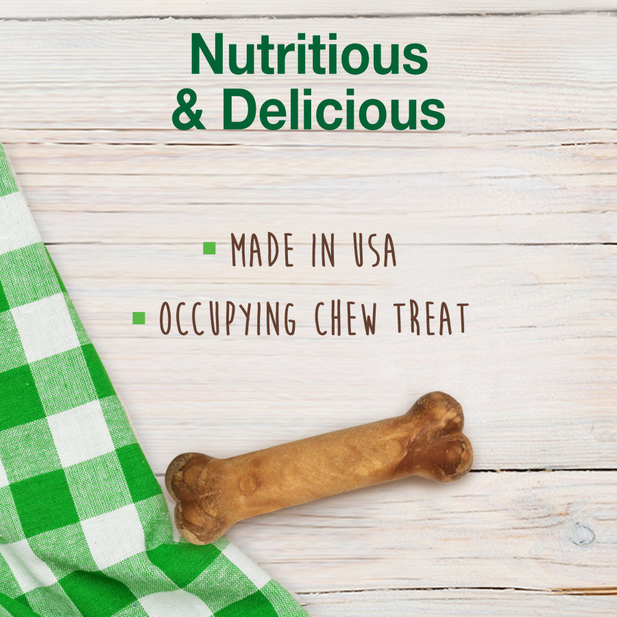 Nylabone Healthy Edibles All-Natural Long Lasting Chew Treats Roast Beef