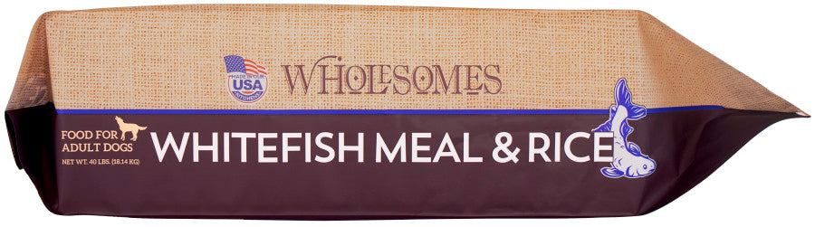 Wholesomes Dry Dog Food Fish Meal & Rice