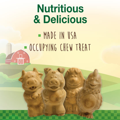 Nylabone Healthy Edibles All-Natural Long Lasting Puppy Chew Treats Lamb & Apple