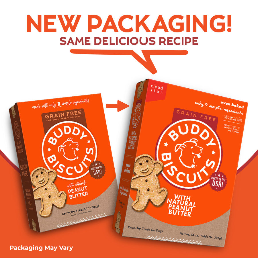 Buddy Biscuits Crunchy Grain Free Dog Treat