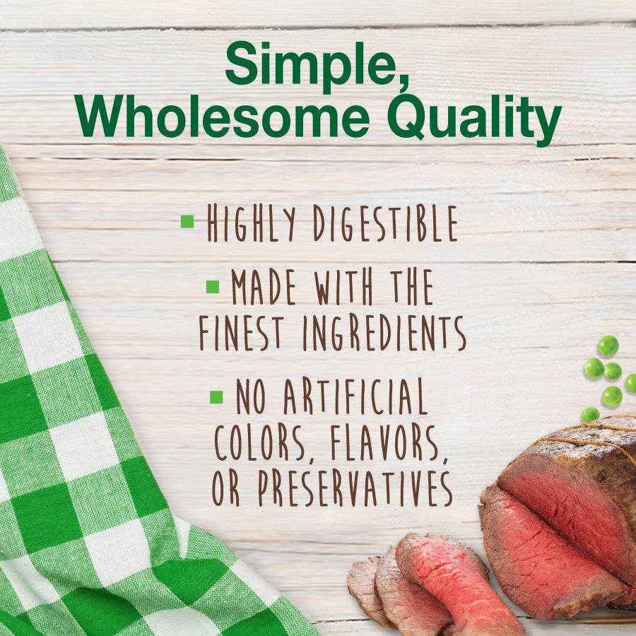 Nylabone Healthy Edibles All-Natural Long Lasting Chew Treats Roast Beef