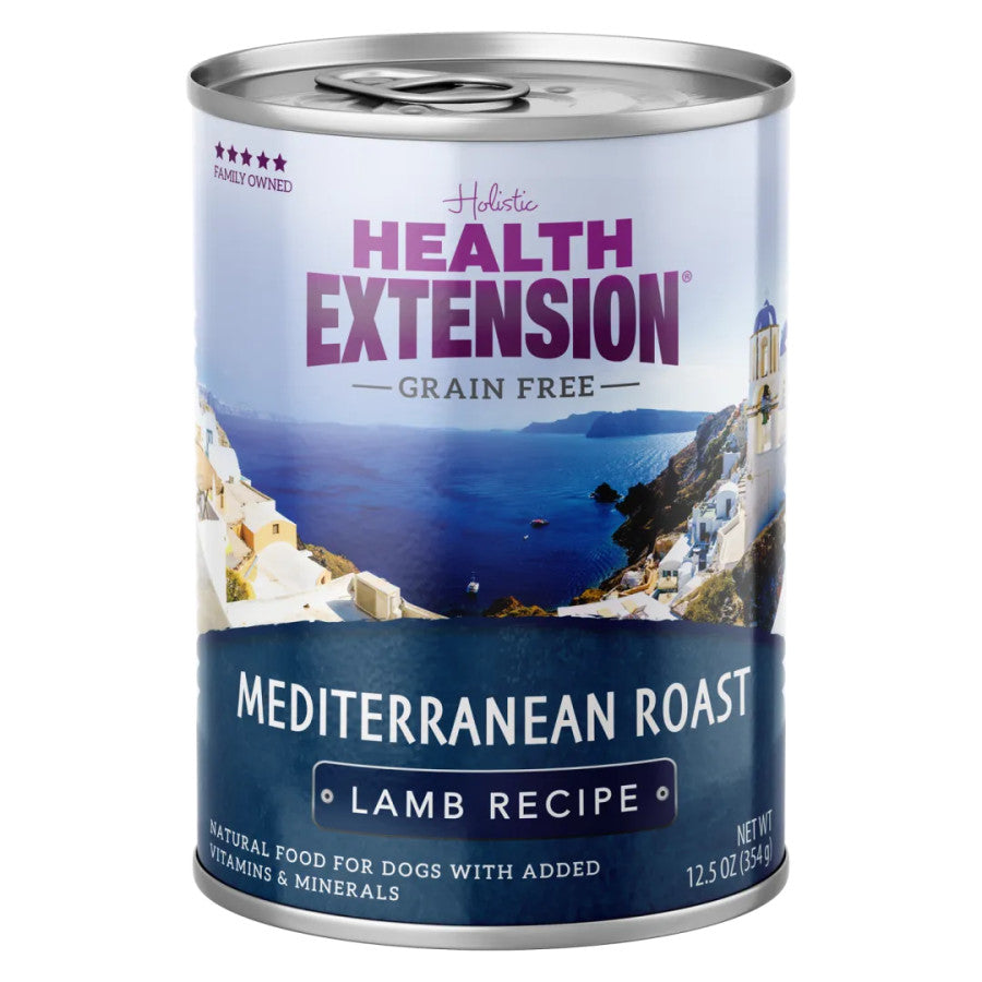 Health Extension Wet Dog Food Mediterranean Roast Lamb 12.5 oz