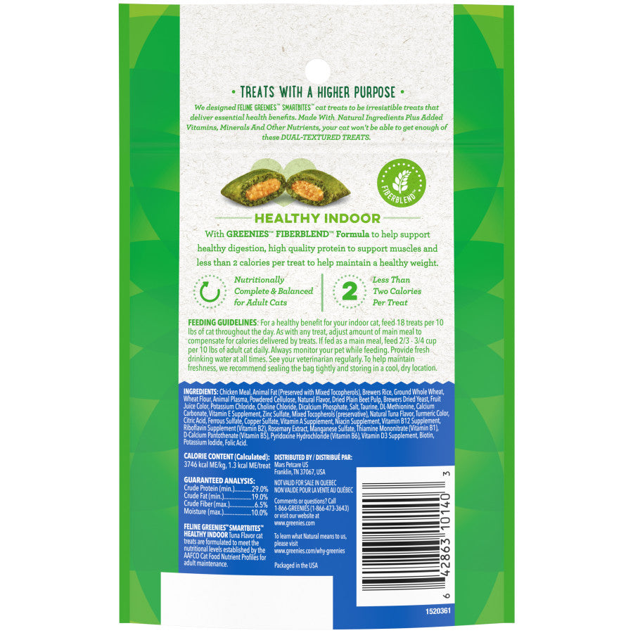 Greenies Feline SmartBites Healthy Indoor Cat Treats