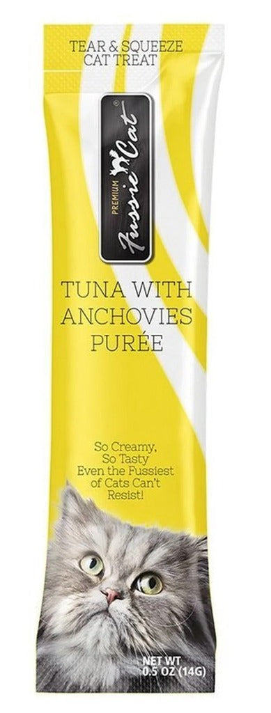Fussie Cat Tuna With Anchovies Puree 0.5oz