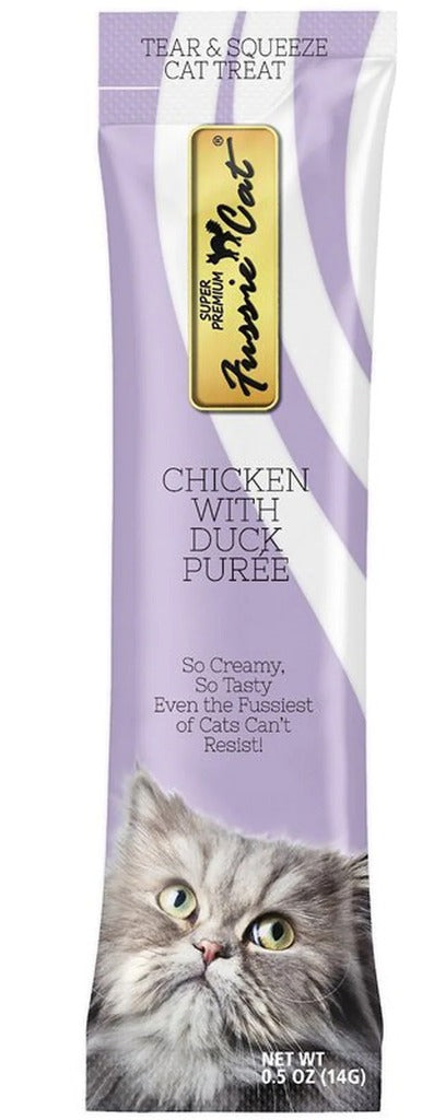 Fussie Cat Chicken with Duck Puree 0.5oz