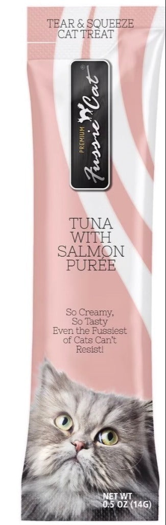 Fussie Cat Tuna with Salmon Puree 0.5oz