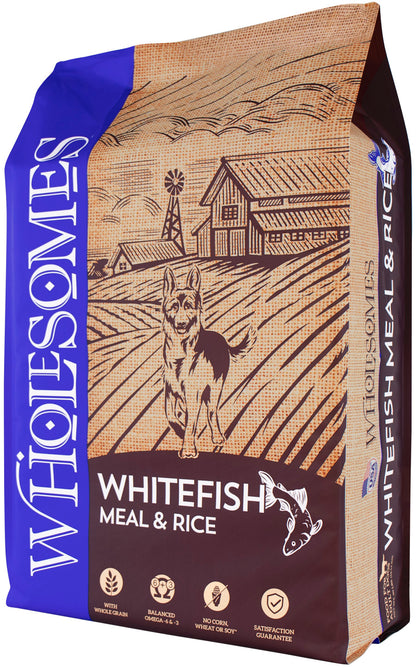 Wholesomes Dry Dog Food Fish Meal & Rice