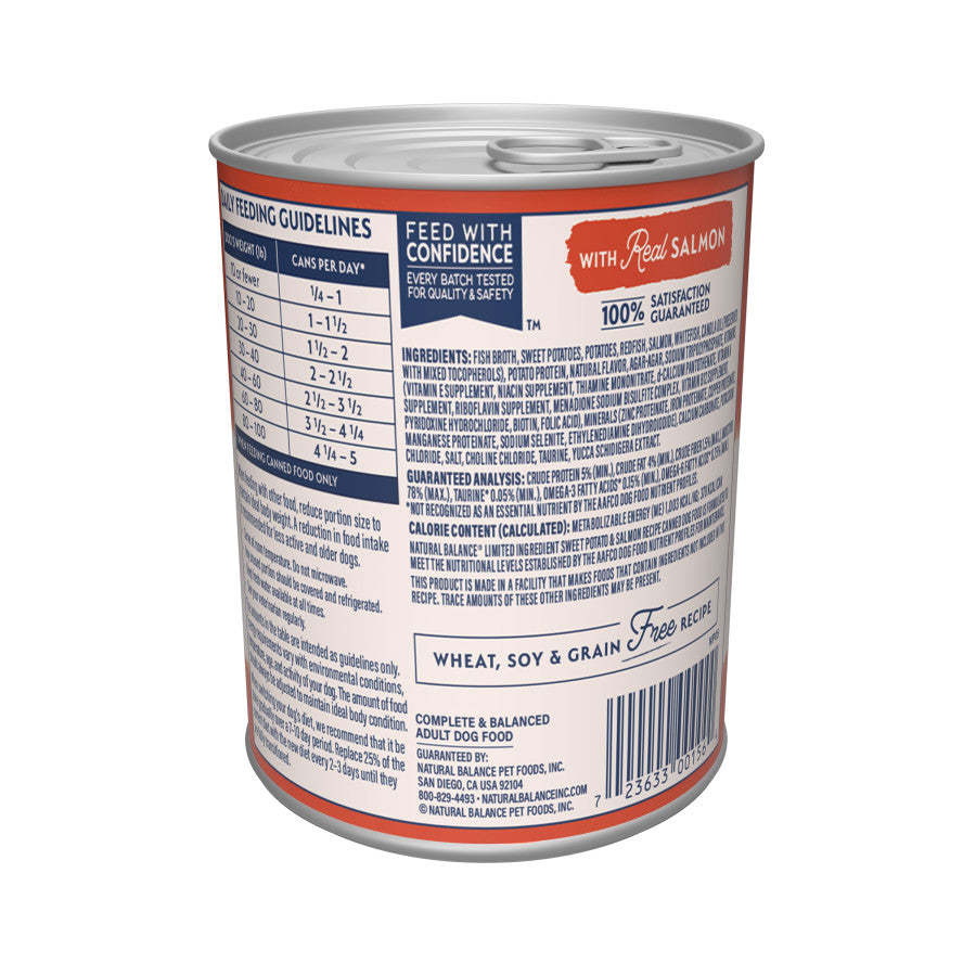 Natural Balance Pet Foods Limited Ingredient Canned Dog Food