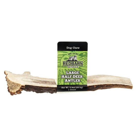 Redbarn Pet Products Natural Deer Antler Dog Treat Split