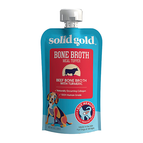 Solid Gold Bone Broth Beef with Turmeric Dog Food