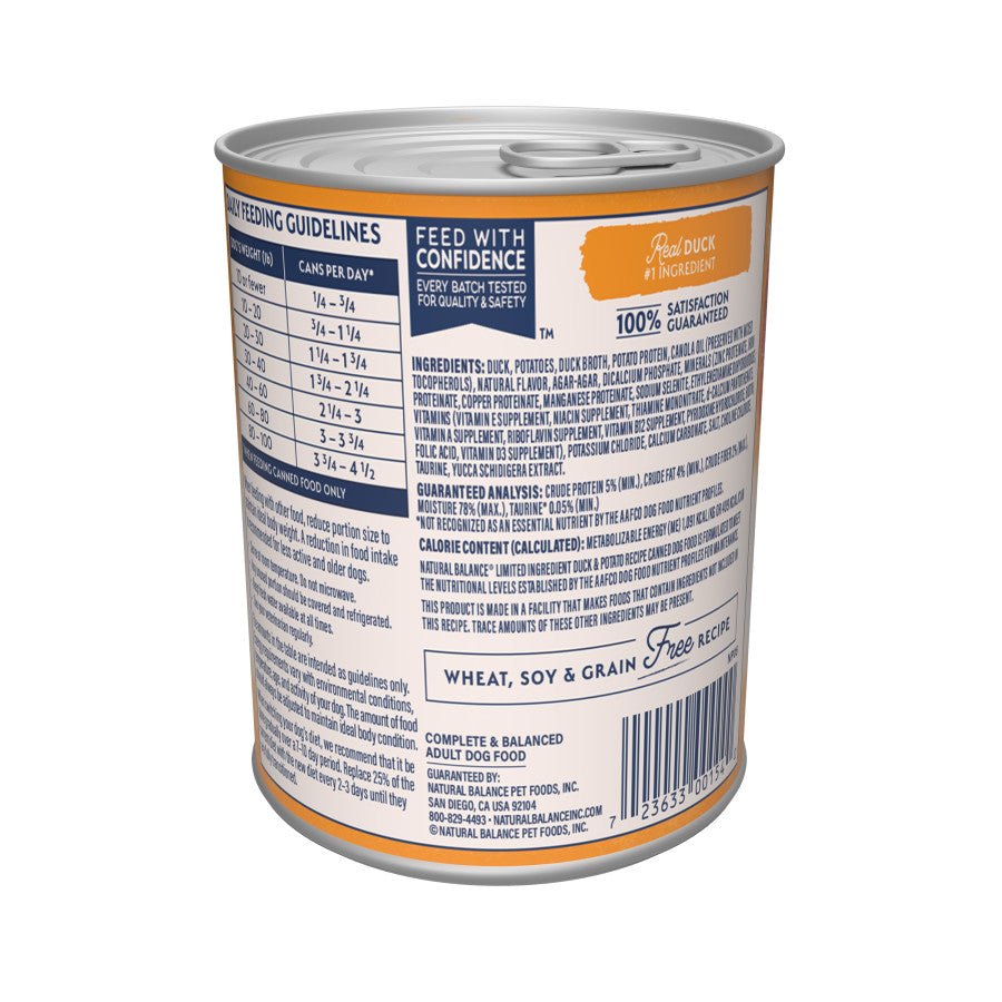 Natural Balance Pet Foods Limited Ingredient Reserve Canned Dog Food