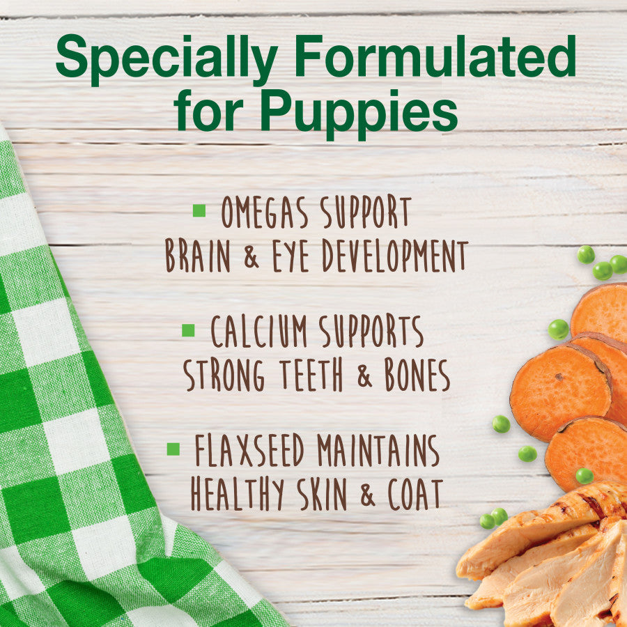 Nylabone Healthy Edibles All-Natural Long Lasting Puppy Chew Treats Turkey & Sweet Potato