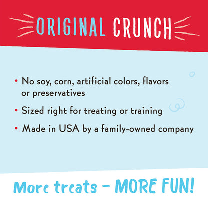 Charlee Bear Original Crunch Dog Treats Turkey Liver & Cranberries