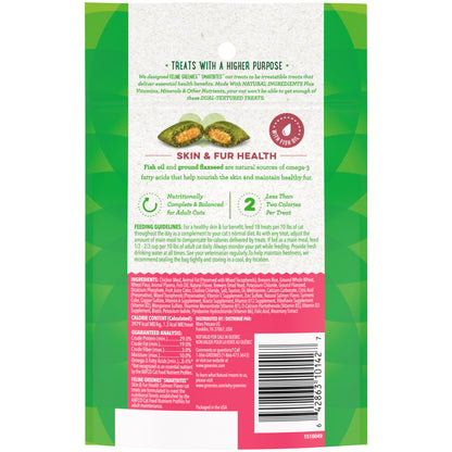 Greenies Feline SmartBites Skin & Fur Crunchy & Soft Adult Cat Treats