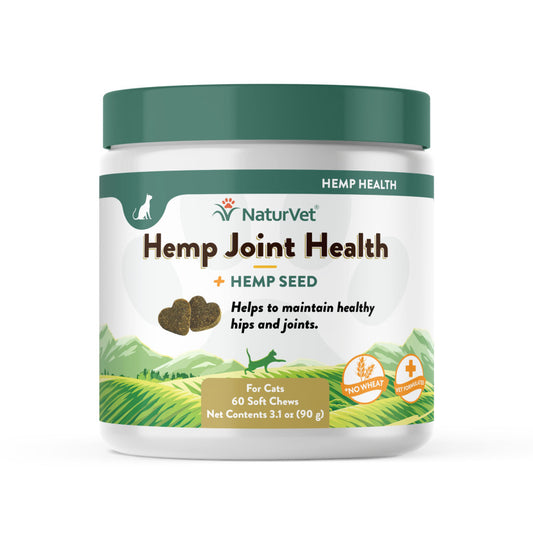 NaturVet HEMP Joint Soft Chew Cat Supplement