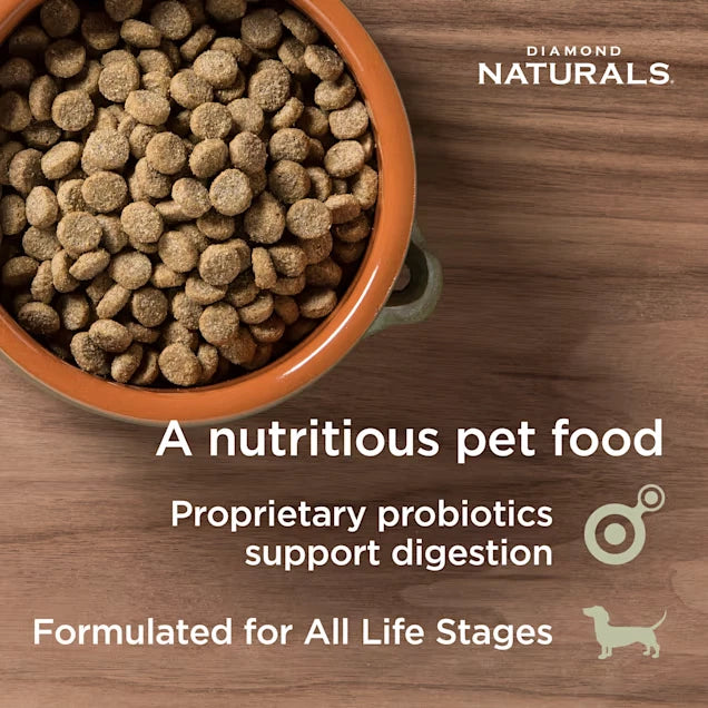 Diamond Naturals Skin & Coat Salmon & Potato Formula Dry Dog Food 30lb