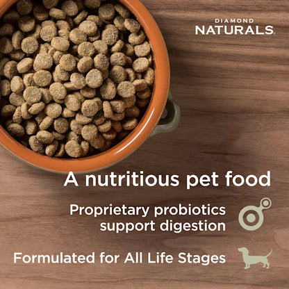 Diamond Naturals Skin & Coat Salmon & Potato Formula Dry Dog Food 30lb