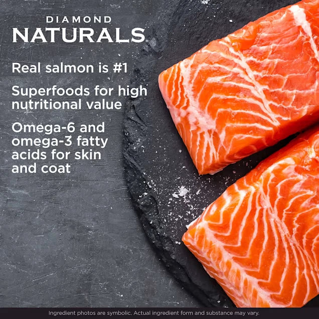 Diamond Naturals Skin & Coat Salmon & Potato Formula Dry Dog Food 30lb