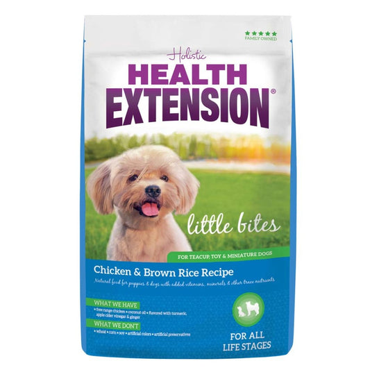 Health Extension Little Bites Dry Dog Food Chicken & Brown Rice