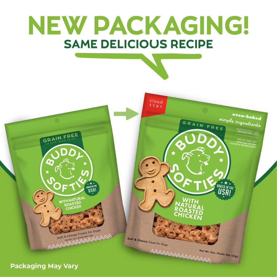 Buddy Biscuits Softies Soft & Chewy Grain Free Dog Treat