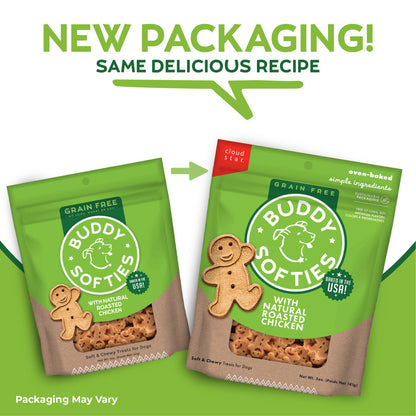 Buddy Biscuits Softies Soft & Chewy Grain Free Dog Treat