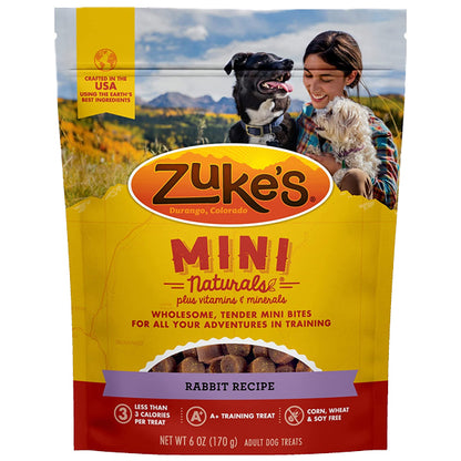 Zuke’s Mini Naturals Rabbit Recipe Dog Treats