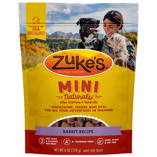 Zuke’s Mini Naturals Rabbit Recipe Dog Treats